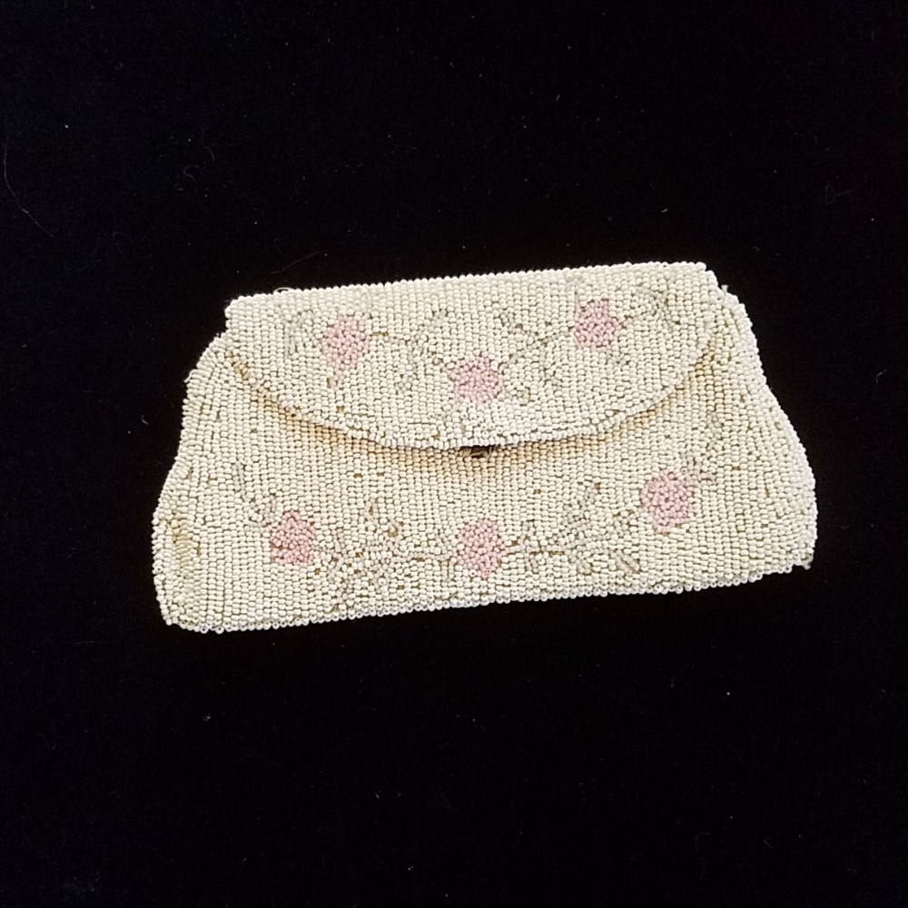 Antique beaded bag